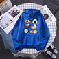 Sushi Cat's Day Harajuku Printed Hoody Womens Fashion Loose Clothing Autumn Fleece Sweatshirt Casual O-Neck Female Streetwear
