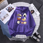 Sushi Cat's Day Harajuku Printed Hoody Womens Fashion Loose Clothing Autumn Fleece Sweatshirt Casual O-Neck Female Streetwear