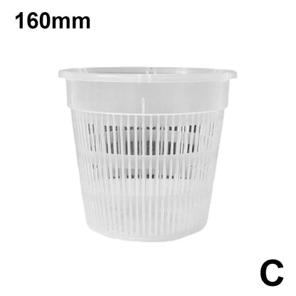 Net Basin Root-control Flowerpot Transparent Ground Basin Green Plant Orchid Breathable Growth Container Drainage Hole Flowerpot