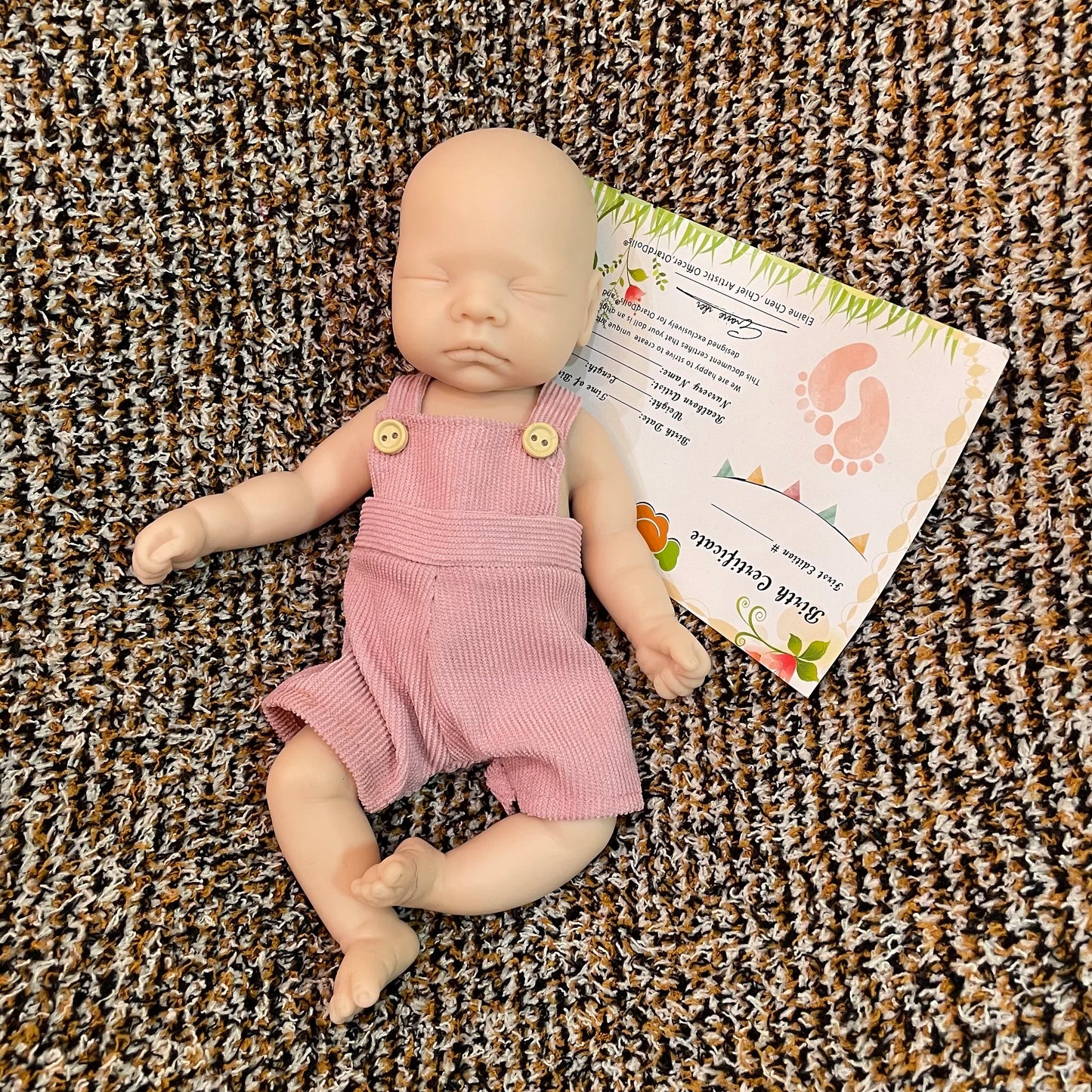 28CM Unpainted Silicone Girls Whole Body Soft Solid Silicone 8 Styles Newborn Baby Dolls Toys For Gifts Reborn Corpo De Silicone