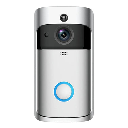 WiFi Video Doorbell 2 Way Audio Security Home Door Bell 720P Night Vision with Noise Cancelling Microphone Smart Human Detection