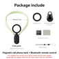 TELESIN Silicone Magnetic Quick Release Neck Mount Hold for Iphone 15 14 13 12 11 SAMSUNG HUAWEI XIAOMI Smart Phone Accessories