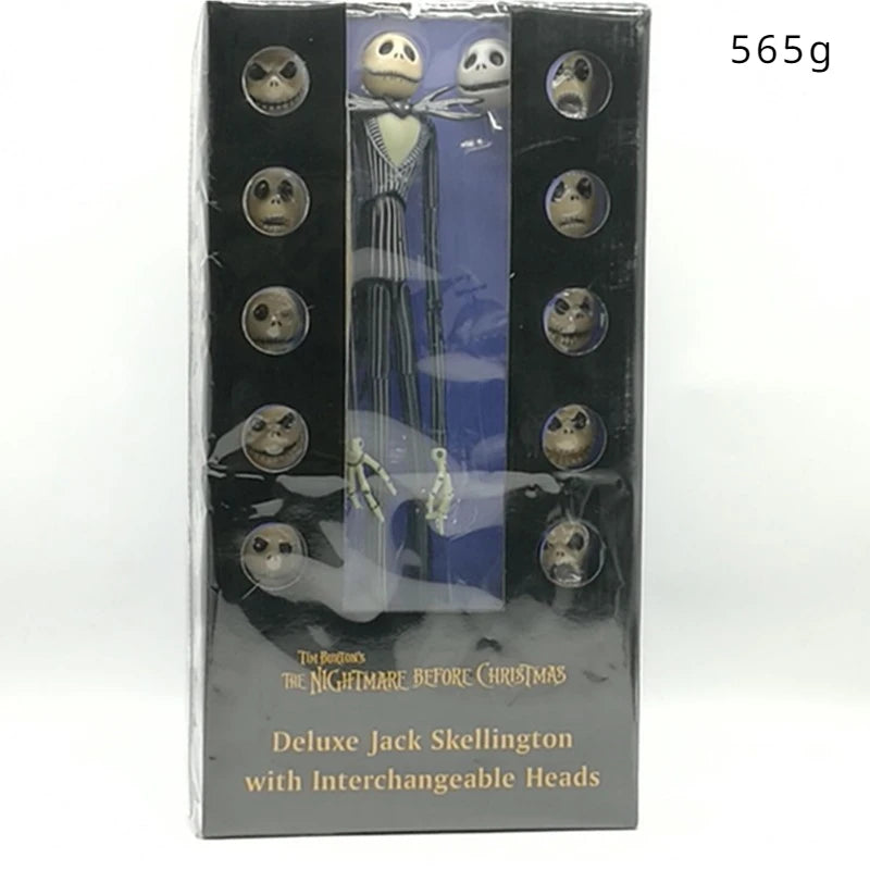 Disney The Nightmare Before Christmas Anime Figure Jack Skellington Model Desktop ornaments Halloween Room Decoration Toy Gifts