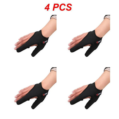 Fishing Gloves 2 Fingers Protector Breathable Anti-Slip Anti-Cut Fishing Gloves Carp Outdoor Fishing Tackle Accessories Supplies