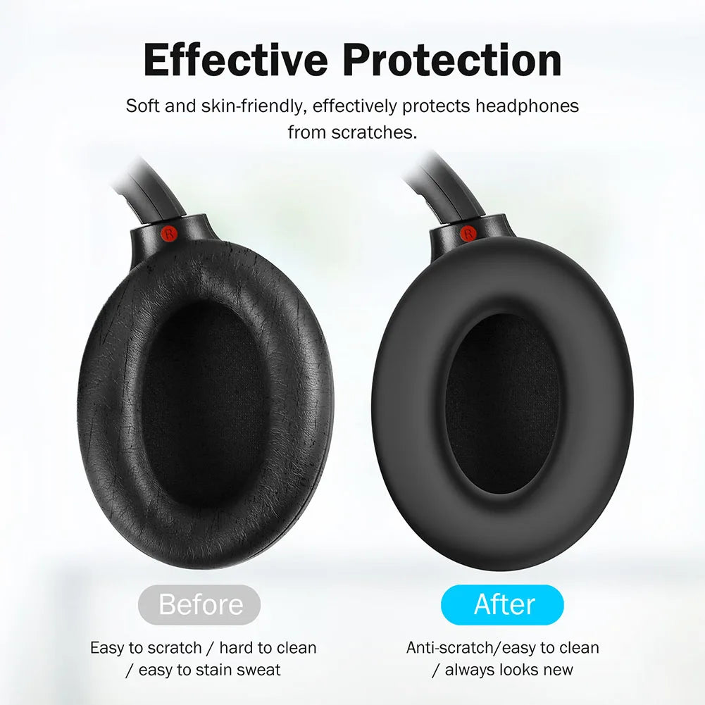 Replacement Silicone Ear Pads Cushion Cover Headphone Headsets EarPads Protective Case for Sony ULT WEAR WH-ULT900N WH-1000XM4