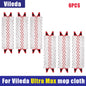 High Quality Microfiber Floor Mop Pads Reusable Flat Spin Mop Cloth Replacement for Vileda UltraMax Quick Drying Machine Washabl
