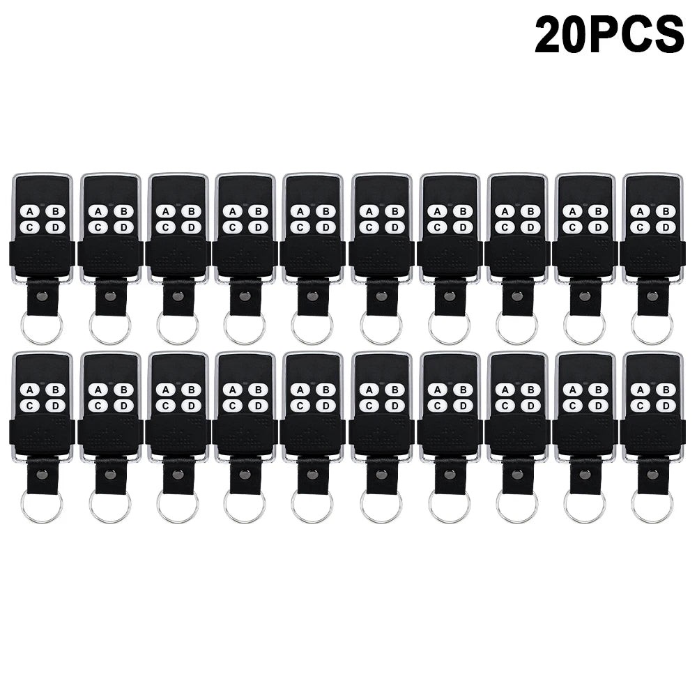 Garage Door Remote Control Duplicator 286MHz-868MHz Multi-Frequency Code Grabber Clone Gate Key Fob Command Hand Transmitter