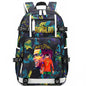 Ronaldo Print Student School Bag Children's Backpack Outdoor Travel Bag