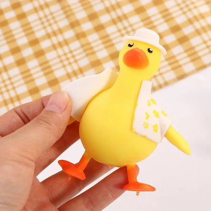 New Duck Stress Relief Squishy Toy Slow Rising Squeeze Antistress Ball Cartoon Home Decor Squishy Stress Reliever Sensory Toys