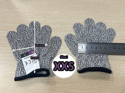 HPPE Level 5 Safety Anti Cut Gloves High-strength Industry Kitchen Gardening Anti-Scratch Anti-cut Glass Cutting Multi-Purpose