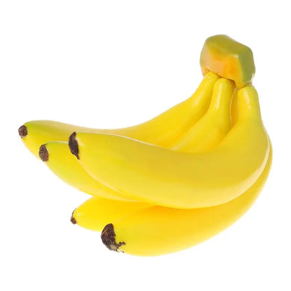 Realistic Artificial Banana Bunch Fruit Fake Display Prop Decorative Fo
