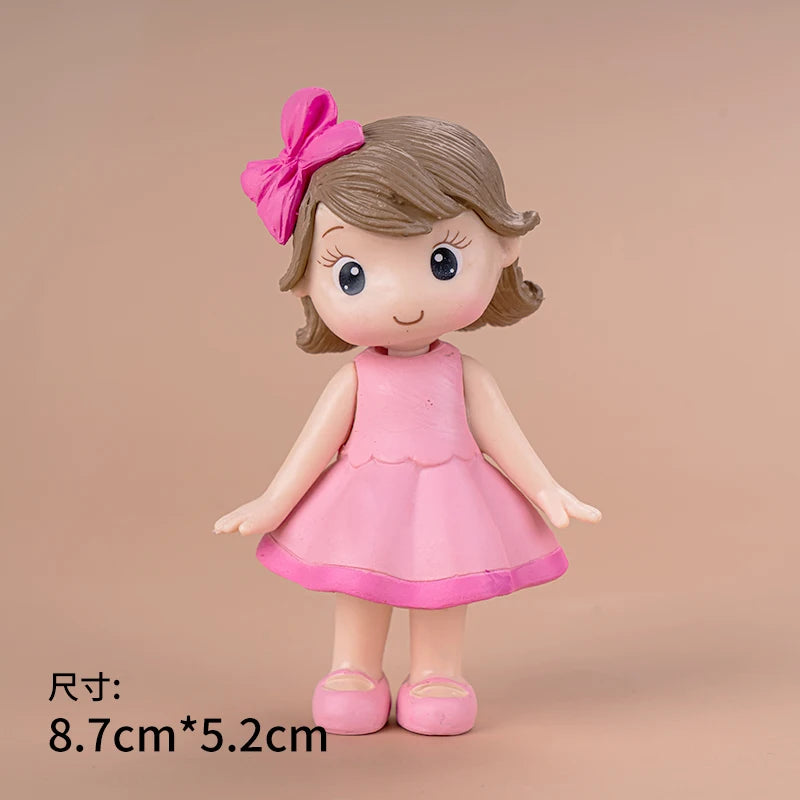 Princess Cake Topper Girl Happy Birthday Party Supplies Kids Happy 1st Birthday Cake Decorations Girl's 16th Party Gifts