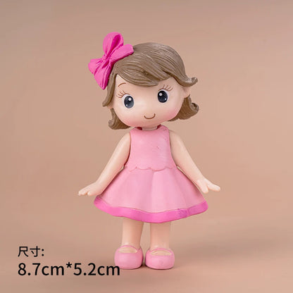 Princess Cake Topper Girl Happy Birthday Party Supplies Kids Happy 1st Birthday Cake Decorations Girl's 16th Party Gifts