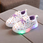 Children’s LED Shoes Kids Lighted Up Sneakers for Boys Girls Kids Glowing Sport Sneakers Toddler Baby Luminous Sole Sneakers