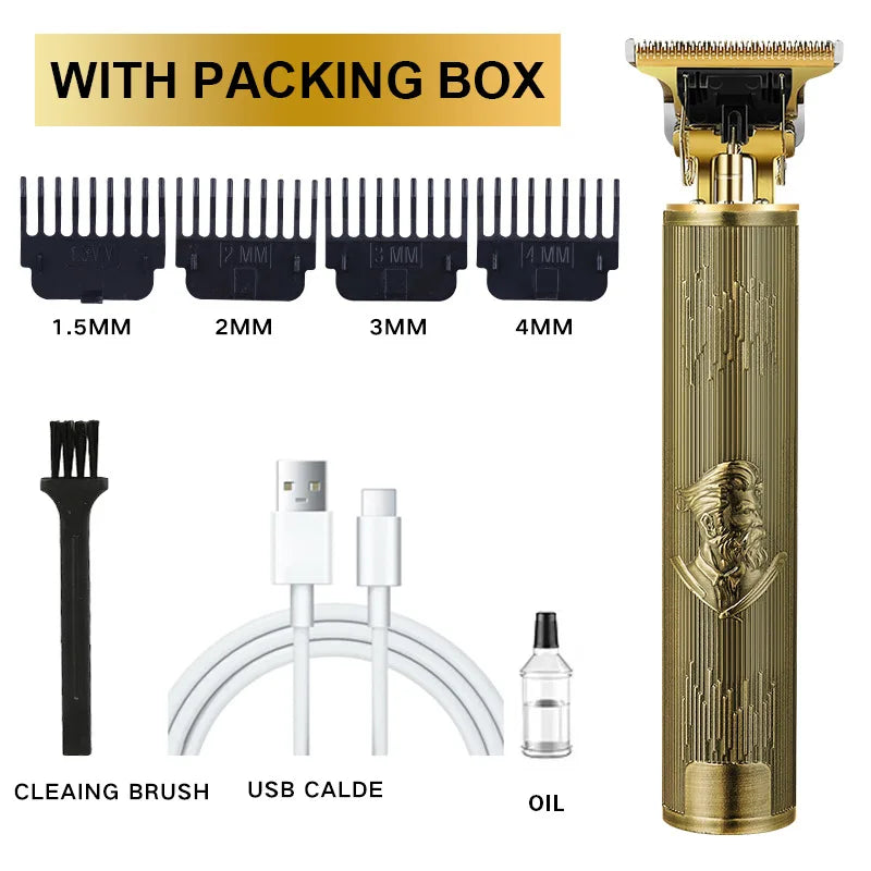 T9 Professional Hair Cutting Machine Wireless Electric Hair Trimmer Digital Display Hair Clipper Men Beard Shaver Barber For Men