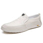 Men Casual Summer Footwear Breathable Mens Leisure Walk Loafers Genuine Leather Moccasins Hollow Out Slip on Male Driving Shoes