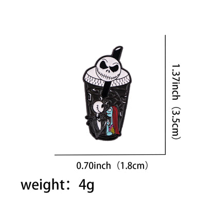 Cartoon Yellow Bear Pig Soft Enamel Pin Children Brooch for Clothes Briefcase Metal Badges Lapel Pins for Backpack Accessories