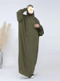 Ramadan Niqab Khimar Muslim Abaya Damen Dubai Turkey Islam Prayer Clothes Women Jilbab Modest Dress Kaftan Robe Femme Musulmane