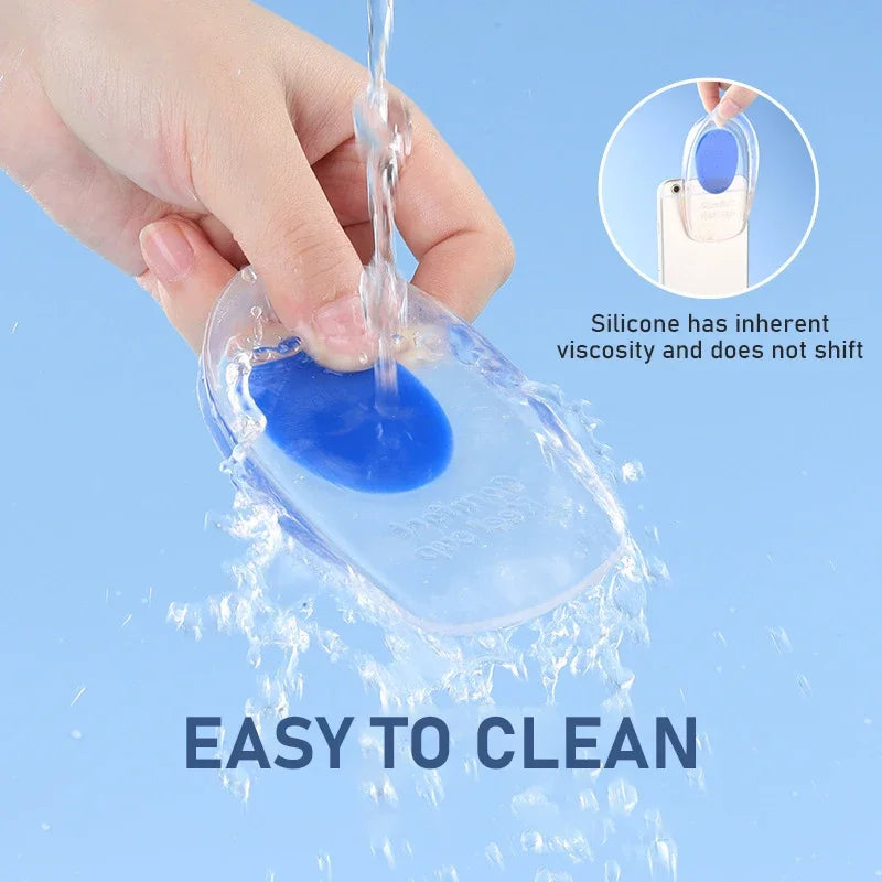 Medical Silicone Insoles For Heel Protector Inserts Heel Spur Pads For Relief Plantar Fasciitis Heel Pain Reduce Pressure