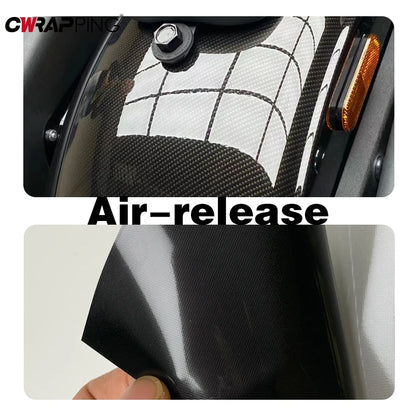 9D Carbon Fiber Vinyl Film High Glossy Car Sticker Film Cover Motorcycle Sticker Vinyl  Wrap Accessories for Vehicles Adhesive