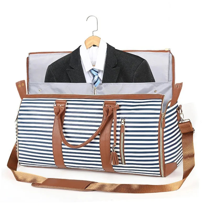 Storage luggage bag, suit travel storage bag, men's suit travel bag, hand-held folding bag, fitness bag, storage bag