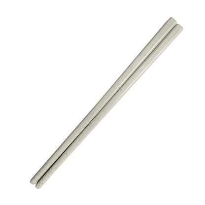 1 Pair of Wheat Straw Chopsticks Healthy Tableware Non-slip Chinese Chopsticks Kitchen Tools Reusable Sushi Food Tableware