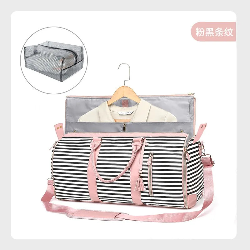 Storage luggage bag, suit travel storage bag, men's suit travel bag, hand-held folding bag, fitness bag, storage bag