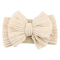 Cute Bowknot Baby Headband Turban Soft Elastic Baby Girls Hairband for Children Newborn Headwraps Headwear Kids Hair Accessories