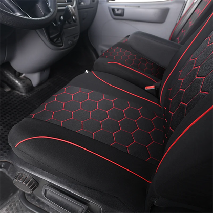 AUTOYOUTH 1+2 Seat Covers Car Seat Cover for Transporter for Ford Transit Van Truck Lorry for Renault for Peugeot for Opel