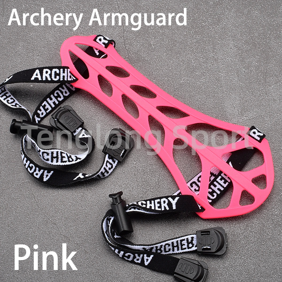 6.5in Archery Arm Guard Hard Plastic Arm Protection Forearm Safe Adjustable For Traditional Recurve Bow Sports Equipment 1pcs