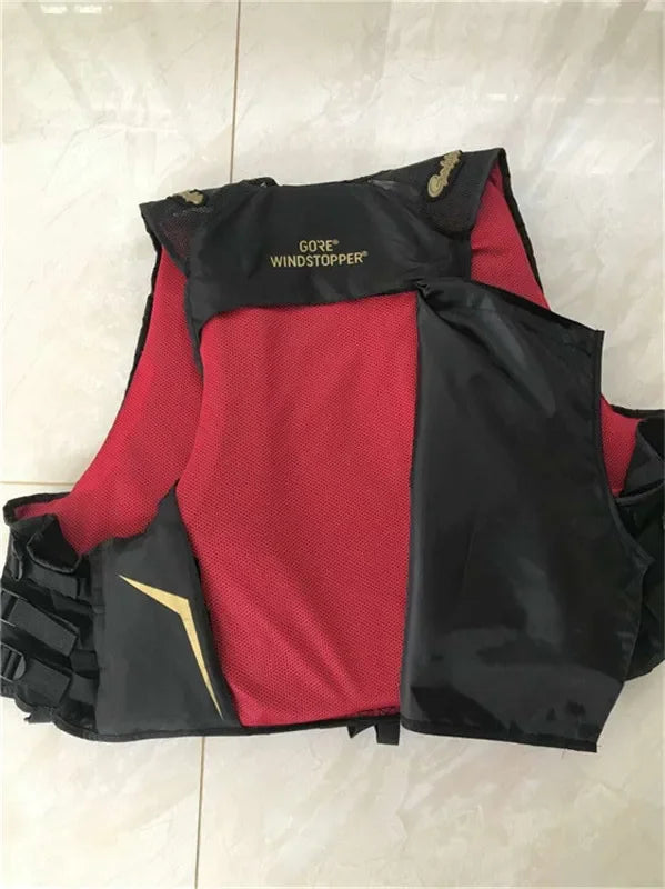 Man Fishing Vest Outdoor Buoyancy Vest for Men Multi-functional Breathable Life Vest Jacket for Drifting Swimming
