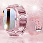 +3pc Square Smart Watch Women Men Smartwatch Touch Dial Calls Music Smartclock For Android IOS Fitness Tracker Sport Smart-watch