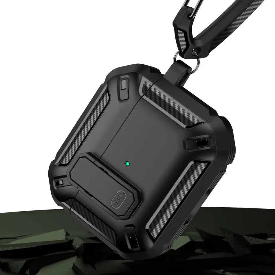 Luxury Switch Case For Apple Airpods Pro 1st 2nd generation Shockproof Cover For Air Pods 3 2 1 Cases Accessories with keychain
