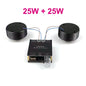 2*25W Audio Portable Resonance Vibration Speaker Bluetooth-Compatible DIY Stereo Class D Power Amplifier Subwoofer HiFi System