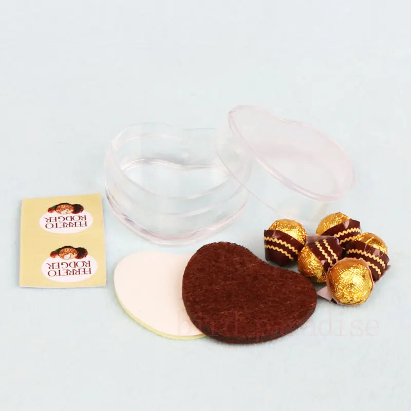 1/6 Miniatrue Dolls Food Mini Chocolate Cookies Boxs Potato Chips Model Toys Pretend Play for Bjd Dollhouse Scence Accessories