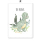 Cartoon Dinosaur Numbers Alphabet Jurassic Dino Nursery Posters Print Canvas Painting Wall Art Picture Baby Kids Room Home Decor