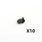 WW2 German Weapon Building Block 98K Two-color Gun US M1911 Soviet RPG Military Soldier Figure Accessories Rifle Pistol Toy C349