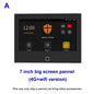 7 Inch Smart WiFi Home Alarm Panel Big Screen 4G Full Touch Tuya Smart Life Alarm Host Systems Kits Security Home Protection