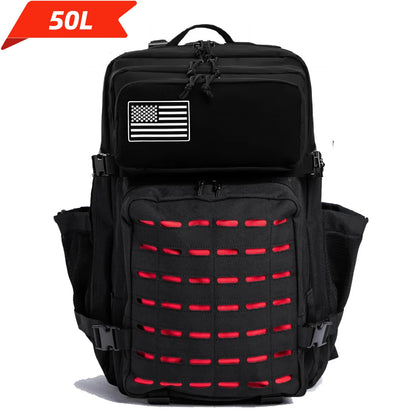 25L/50L Tactical Backpack Bag Hunting MOLLE Backpack GYM For Men EDC Outdoor Hiking Rucksack Witch 2 Bottle Holders