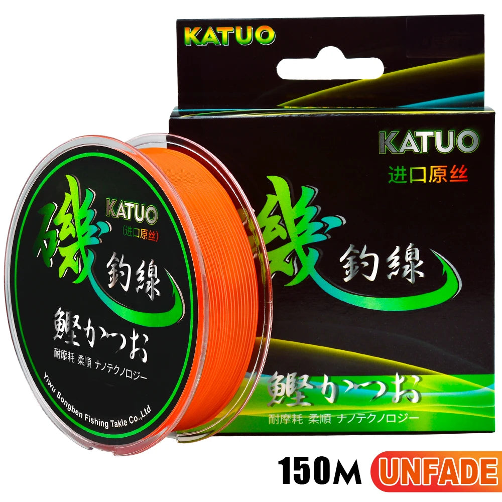 PROBEROS 150m Multicolor Fishing-line 5.73LB-43LB Super Strong Monofilament Nylon Wire Bionic Invisible Spot Camouflage Rope