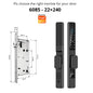 TUYA WIFI Waterproof Smart Door Lock Fingerprint APP Password RFID Card Keyless Digital Electronic Lock Aluminum/Glass Sliding