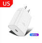 5/10pcs 25W Fast Charging Type C PD Wall Charger USB-C Power Adapter For Samsung S20 S21 S22 S23 Note 20 Extra Cable
