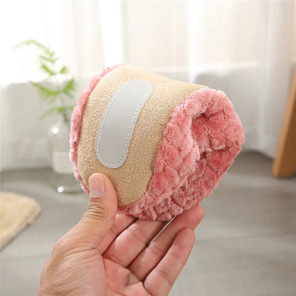 Women Indoor Slippers Warm Plush Home Slipper Autumn Winter Shoes Woman House Flat Floor Soft Slient 2023