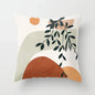 45*45cm simple plant print pattern cushion cover home decoration living room sofa chair pillow cover