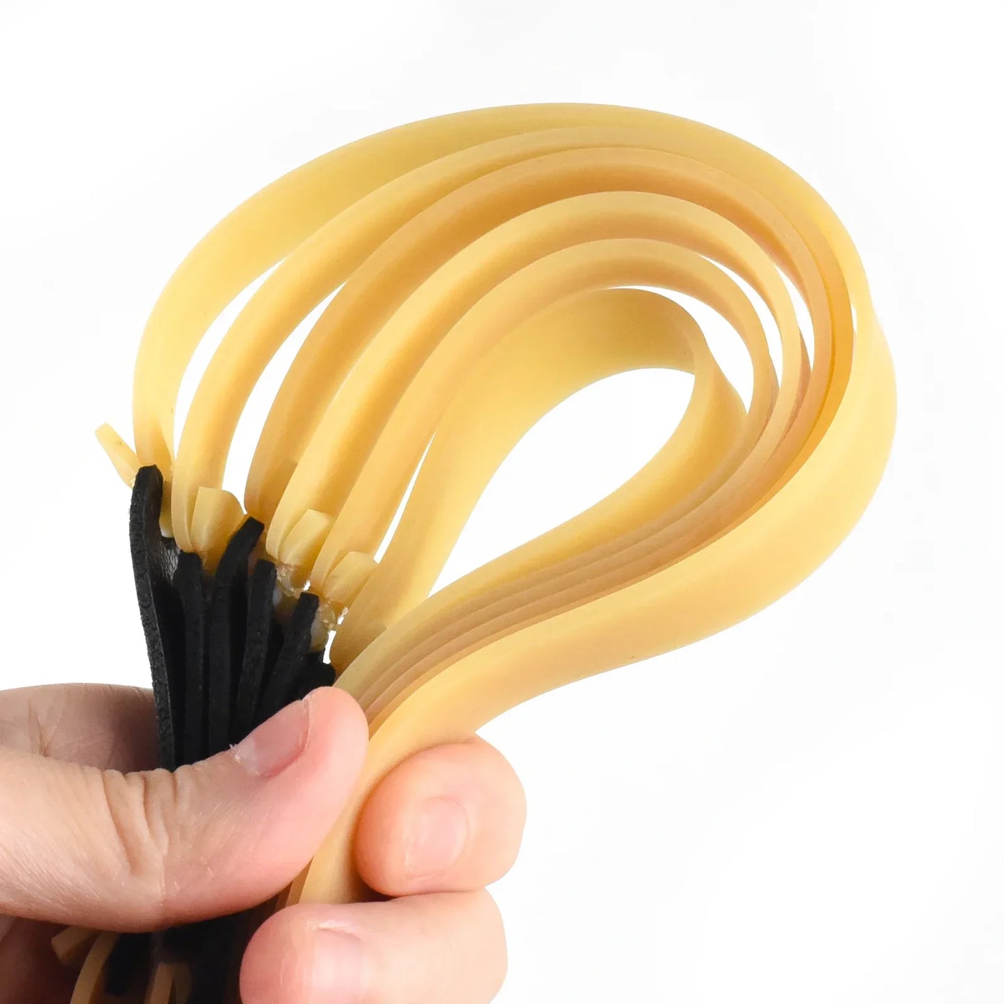 Slingshot Rubber Band 1.5/2.0mm High Quickly 1-5PCS Hunting Powerful Flat Elasticity Outdoor Catapult Shooting Accessories
