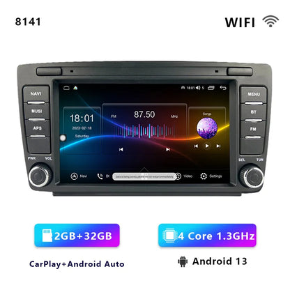 CHSTEK 7" Android Car Radio Wireless Carplay Multimedia for Skoda Octavia Mk2 A5 2004-2014 WIFI Bluetooth Plug and Play Canbus
