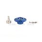KUZA CNC Alloy Fuel Filler Dot Magnetic Plug Magnetic Port for RC Aircraft Smoking System Fuel Gas Airplane Fuel Filler Port
