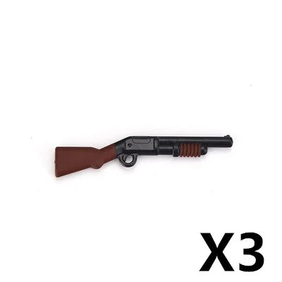 WW2 German Weapon Building Block 98K Two-color Gun US M1911 Soviet RPG Military Soldier Figure Accessories Rifle Pistol Toy C349