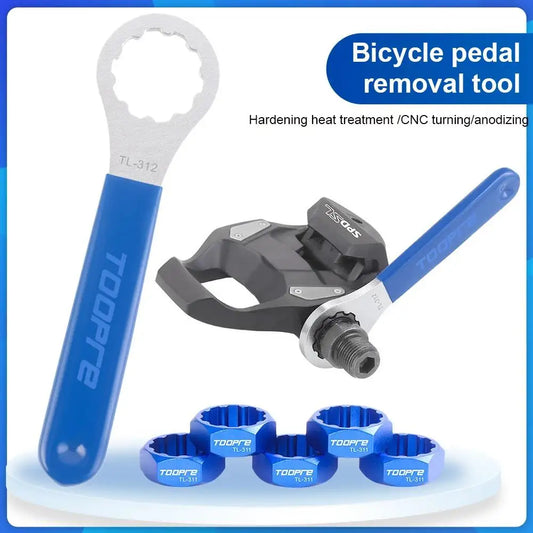 Bike Pedal Screw Wrench Pedals Bolts Disassembly Tools Lock Bolt Bike Pedal Disassembly Tool For Shimano Cycling Accessories