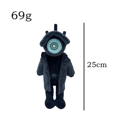 68style Skibidi Toilet Plush Stuffed Doll Toys Collectible Gifts for Kids Fans Adults Birthday Bosses Funny Anime Game F